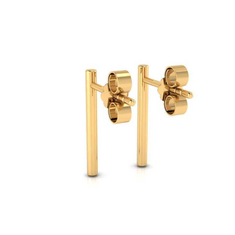 Boucles d'oreilles Kiara S plaqué or-Boucles d'oreilles-Enomis