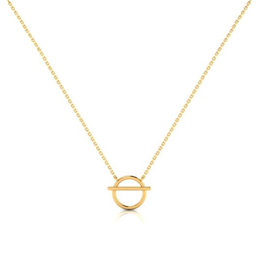 Collier Alienor plaqué or