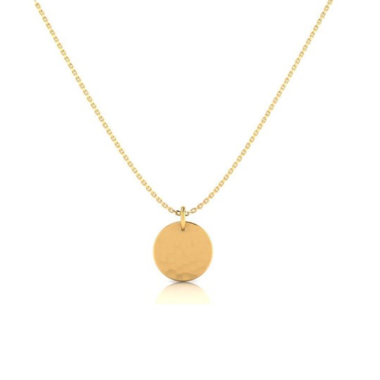 Collier Pampille Martelée...