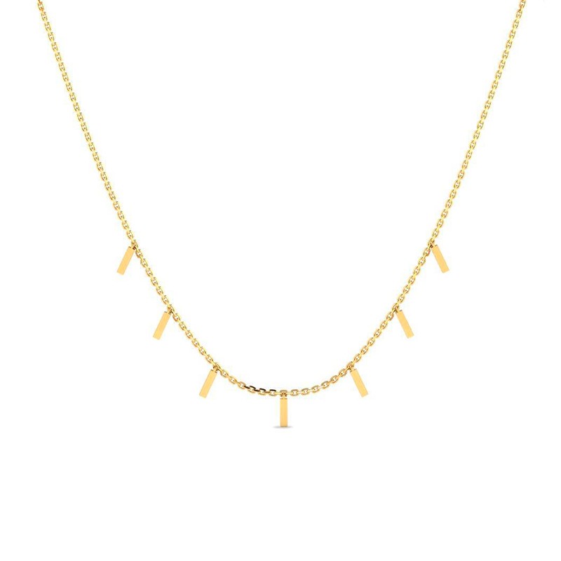 Collier Leia plaqué or-Tous les colliers-Enomis