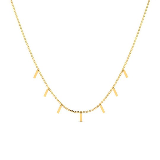 Collier Leia plaqué or