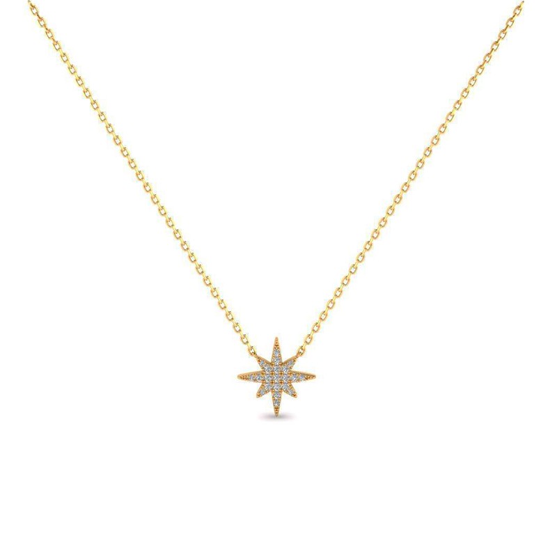 Collier Étoile plaqué or-Tous les colliers-Enomis