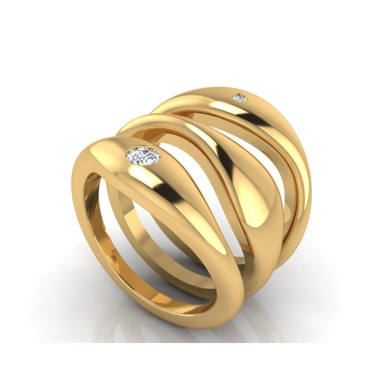Bague Virginie plaqué or-Bagues-Enomis