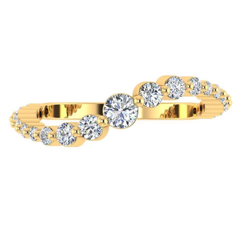 Bague Naëlle plaqué or-Bagues-Enomis