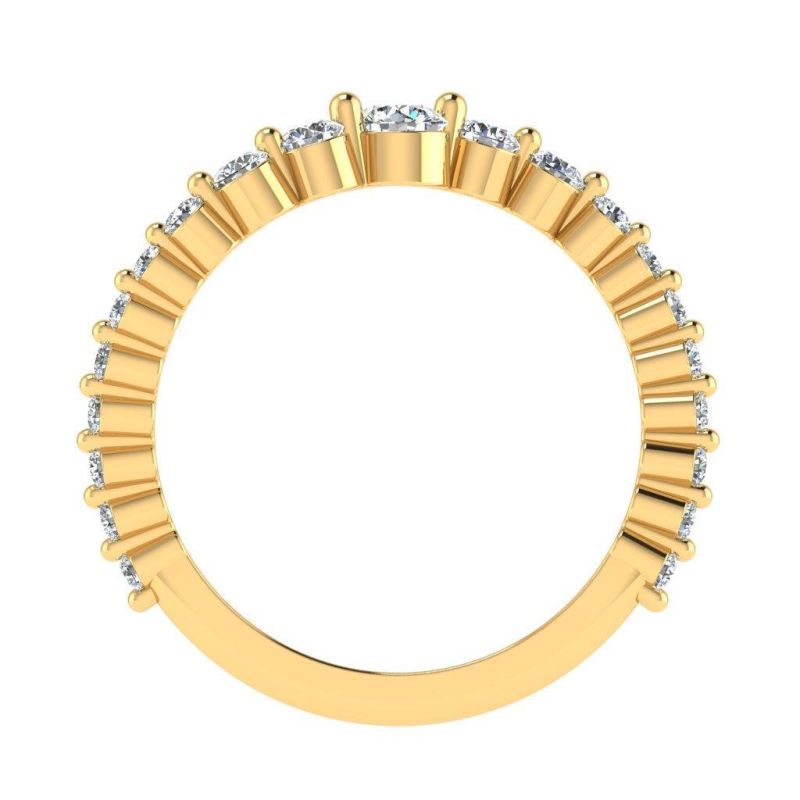 Bague Naëlle plaqué or-Bagues-Enomis