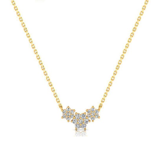 Collier Hortense plaqué or