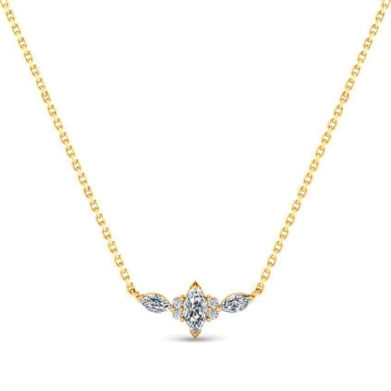 Collier Grace plaqué or-Tous les colliers-Enomis