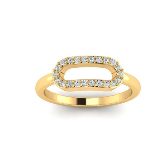 Bague Emma plaqué or