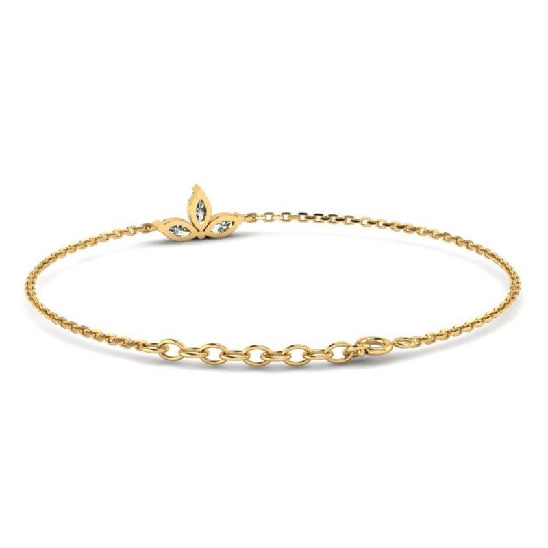 Bracelet Rose doré-Bracelets fins-Enomis