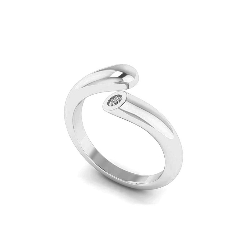 Bague Alina argenté-Bagues-Enomis
