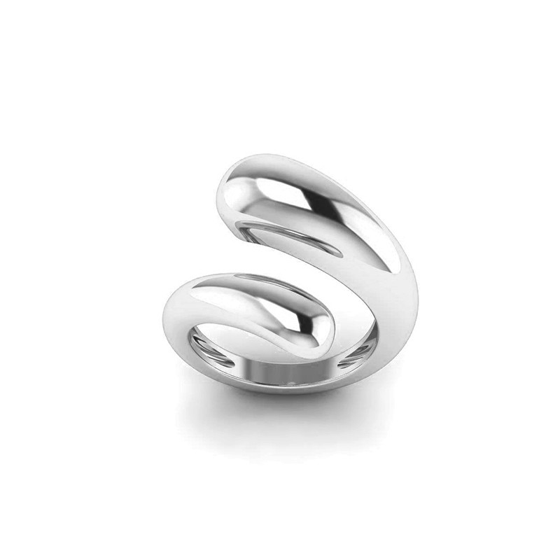 Bague Salomé argenté-Bagues-Enomis