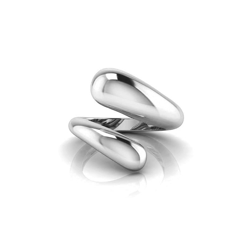 Bague Salomé argenté-Bagues-Enomis