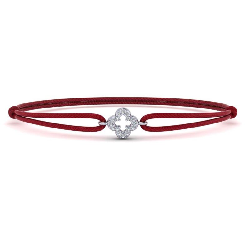 Trèfles 0.06 CT GVS1-Bracelets Diamour-Enomis