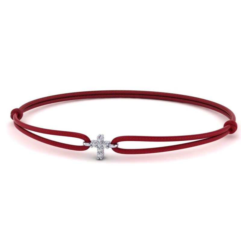 Croix 0.04 CT GVS1-Bracelets Diamour-Enomis