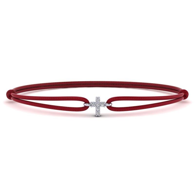 Croix 0.04 CT GVS1-Bracelets Diamour-Enomis