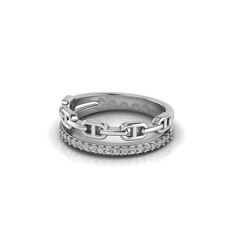 Bague Ariane Argenté-Bagues-Enomis
