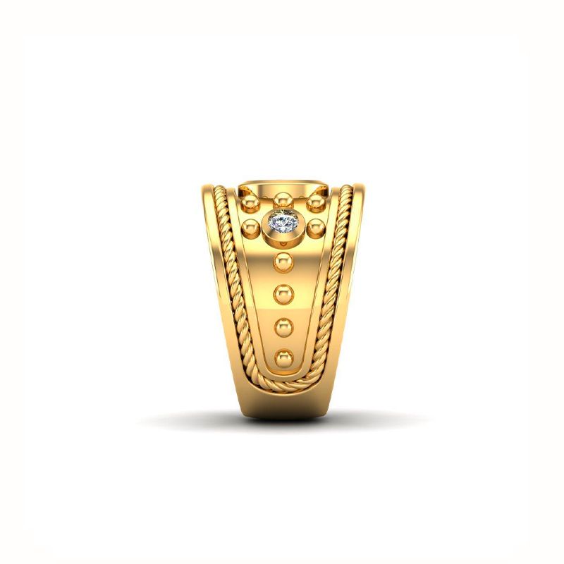 Bague Cassandre Plaqué Or-Bagues-Enomis