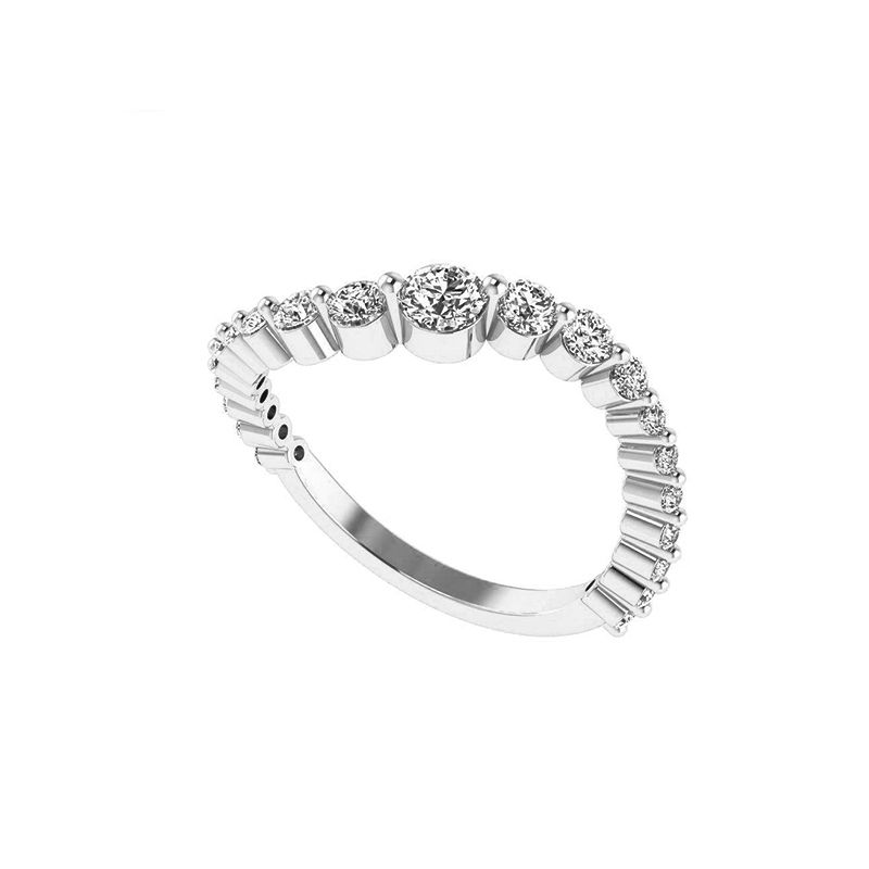 Bague Naëlle argenté-Bagues-Enomis