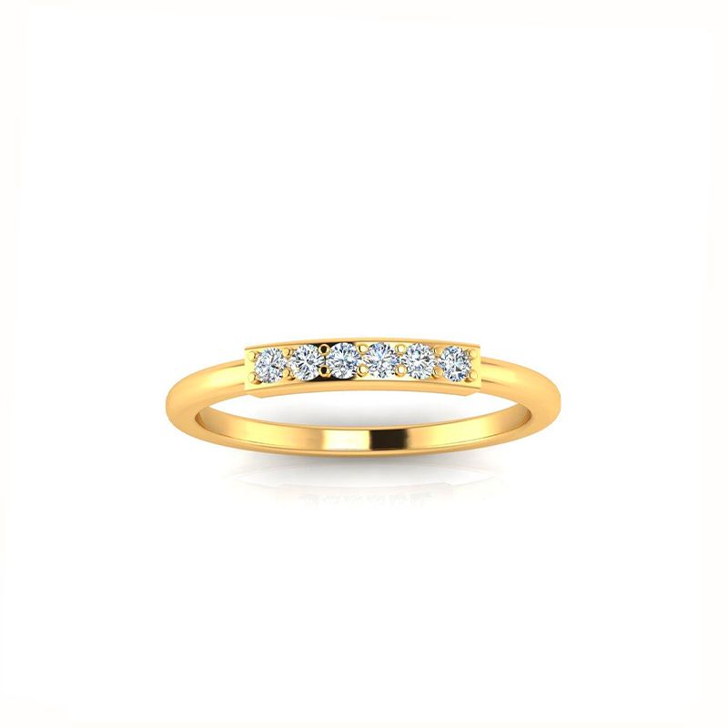Bague Eleanor plaqué or-Bagues-Enomis