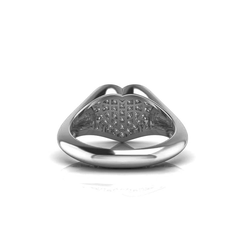 Bague Gaïa argenté-Bagues-Enomis