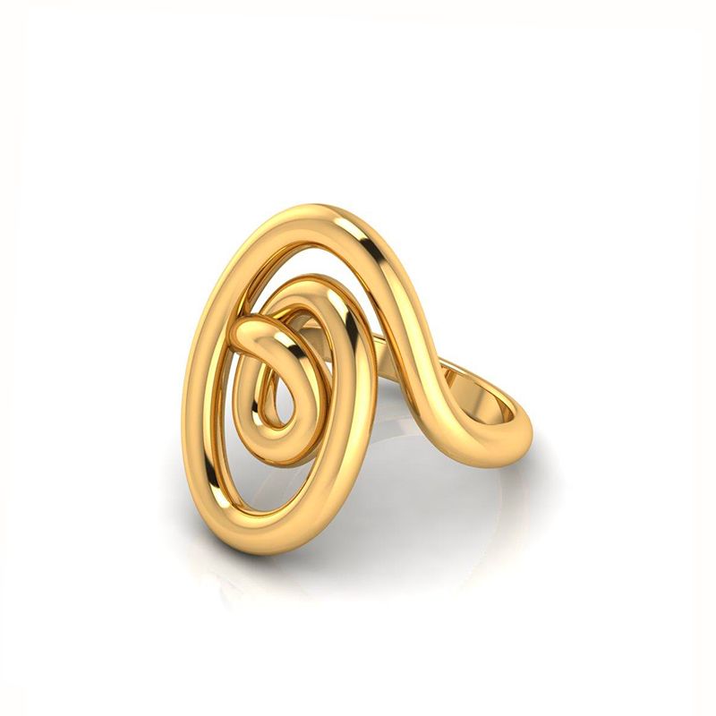 Bague Daphné plaqué or-Bagues-Enomis
