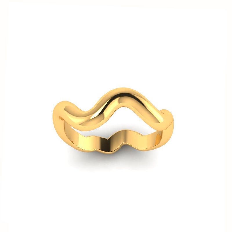 Bague Kenza plaqué or-Bagues-Enomis