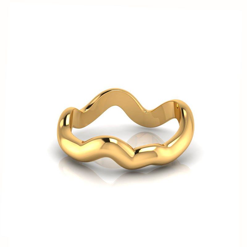 Bague Kenza plaqué or-Bagues-Enomis