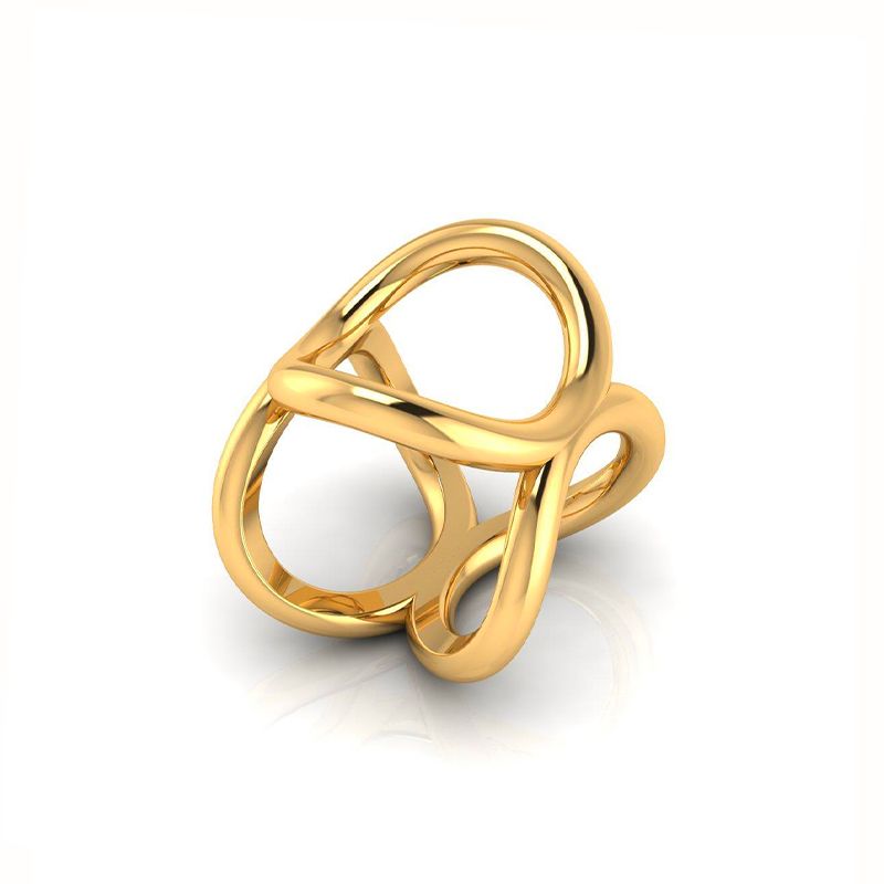 Bague Sixtine plaqué or-Bagues-Enomis