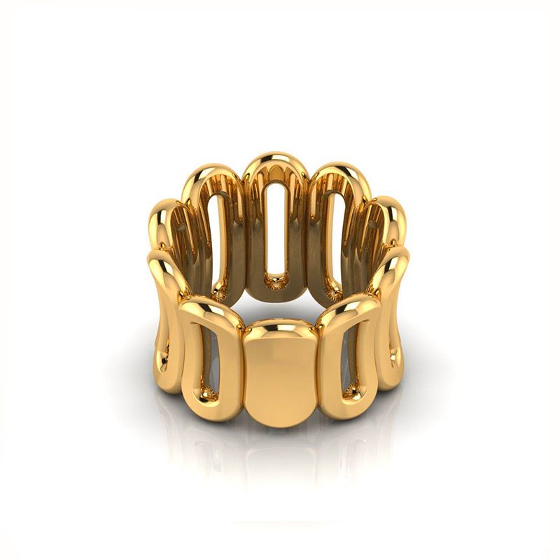 Bague Margaux plaqué or-Bagues-Enomis