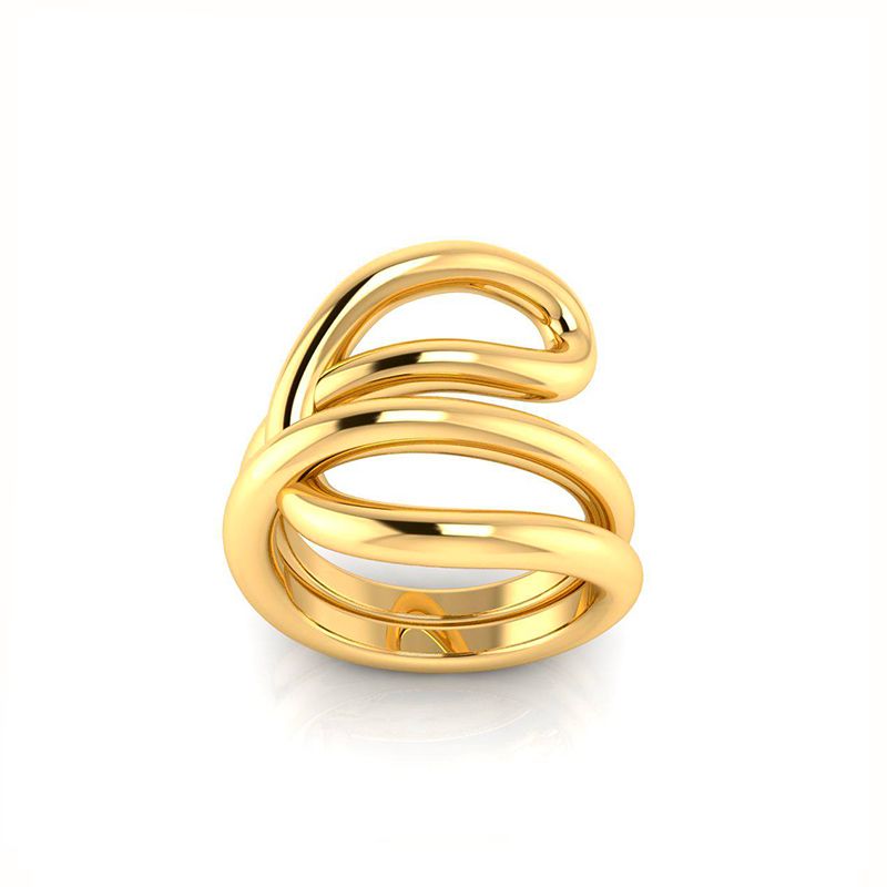 Bague Celestine plaqué or-Bagues-Enomis