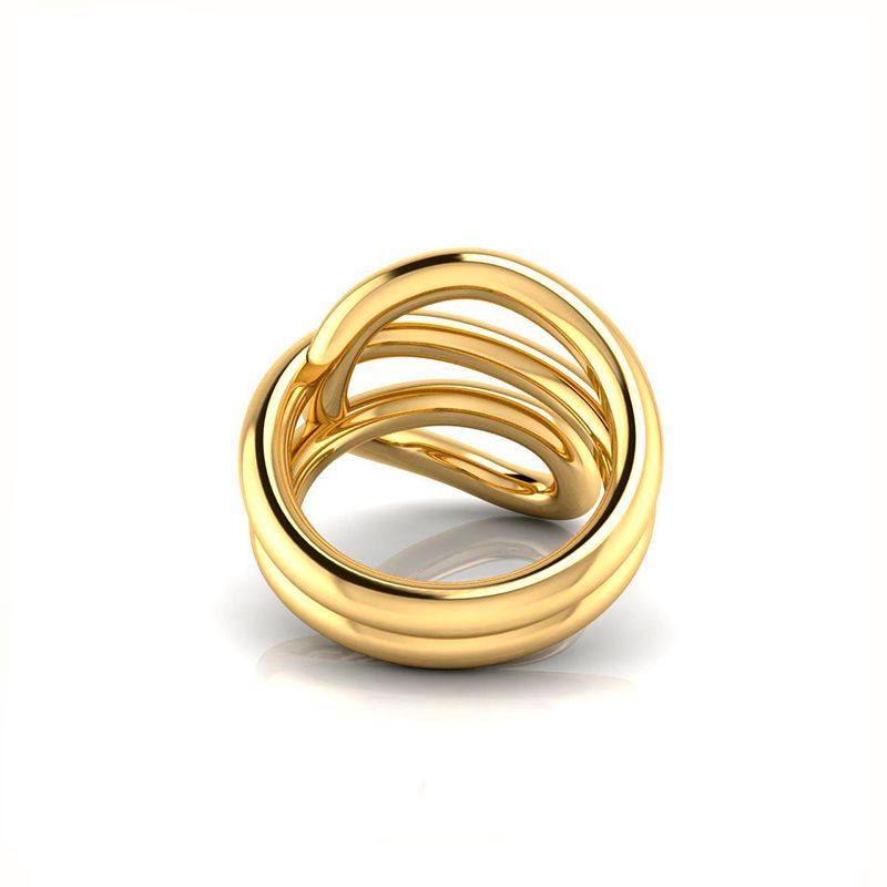 Bague Celestine plaqué or-Bagues-Enomis