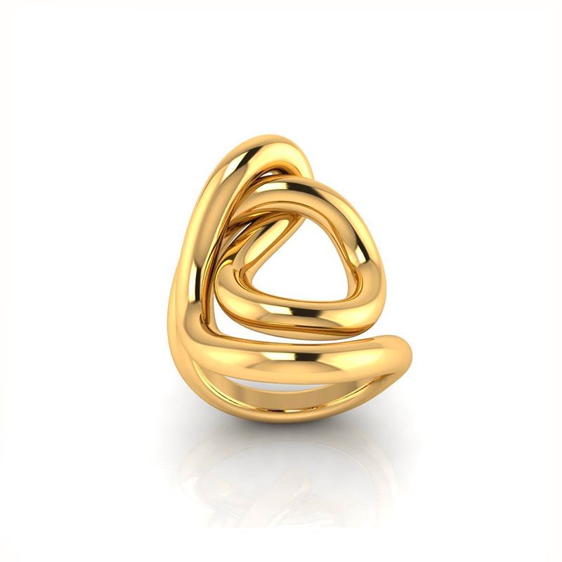 Bague Enora plaqué or-Bagues-Enomis