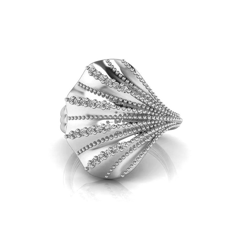 Bague Louise argenté-Bagues-Enomis