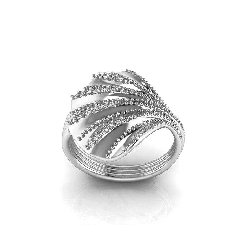 Bague Louise argenté-Bagues-Enomis