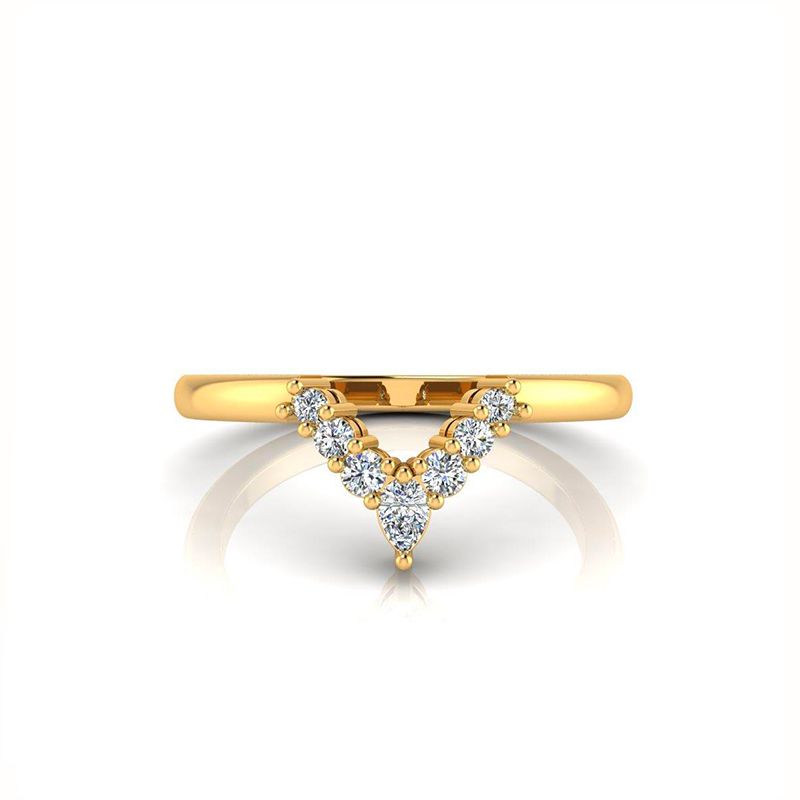 Bague Bérénice plaqué or-Bagues-Enomis