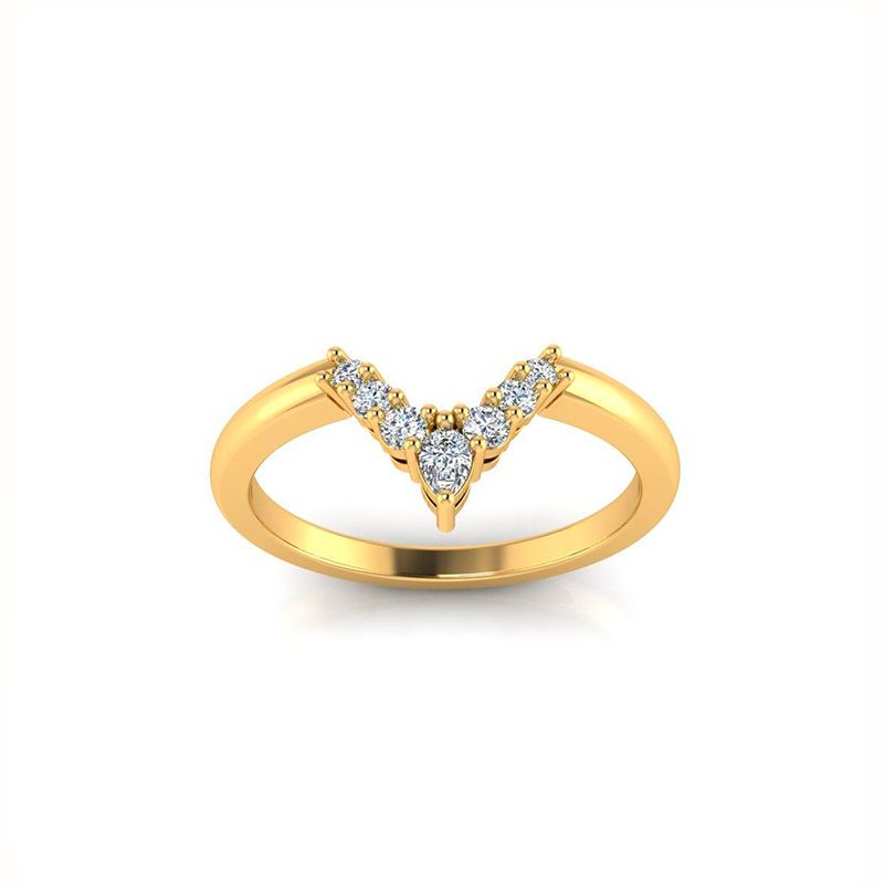 Bague Bérénice plaqué or-Bagues-Enomis