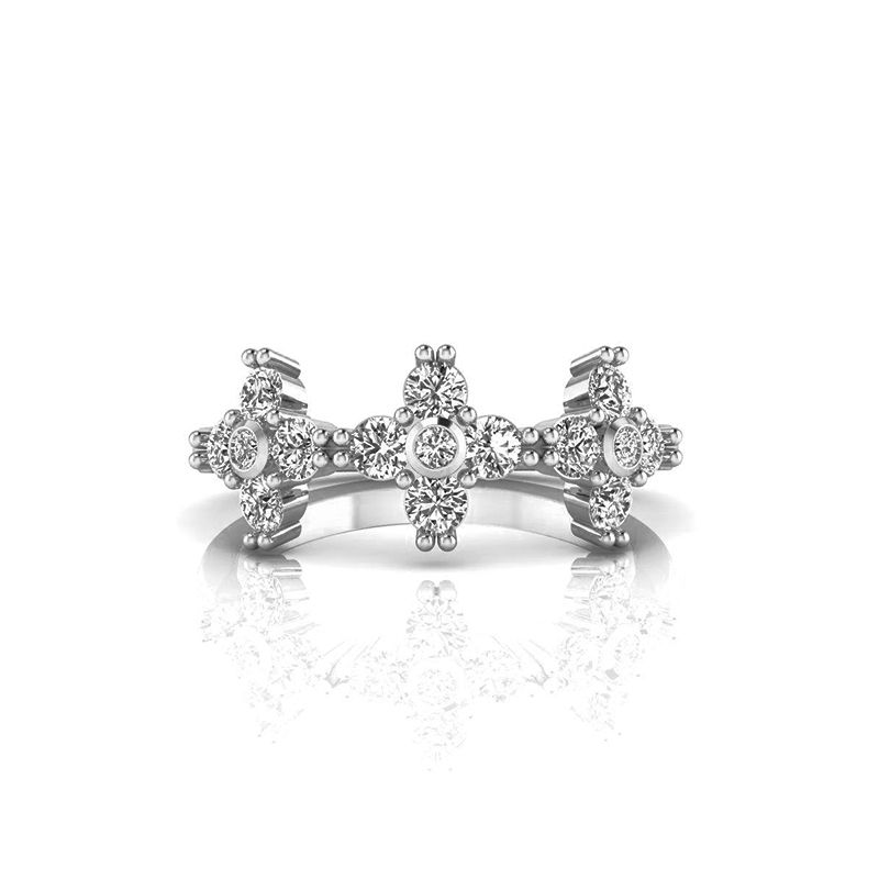 Bague Emeline argenté-Bagues-Enomis