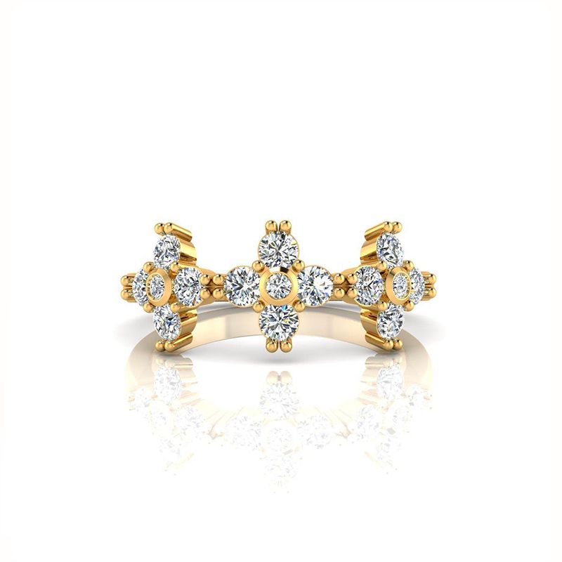 Bague Emeline plaqué or-Bagues-Enomis