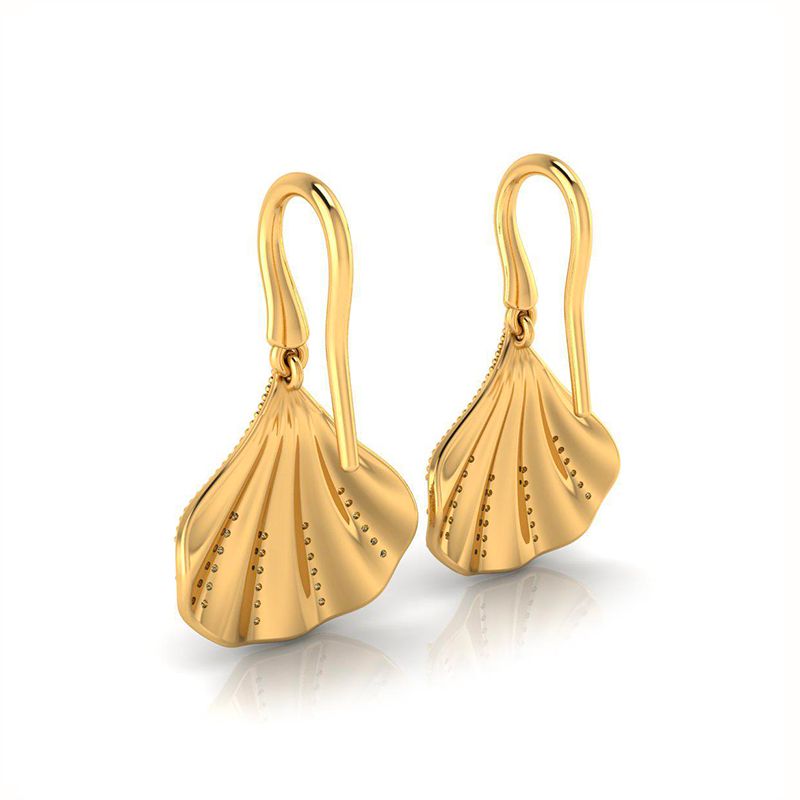 Boucles d'oreilles Louise plaqué or-Boucles d'oreilles-Enomis