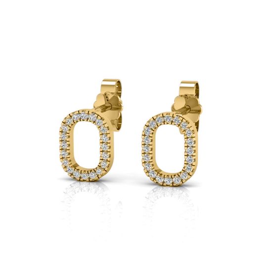 Boucles d'oreilles Emma PM doré