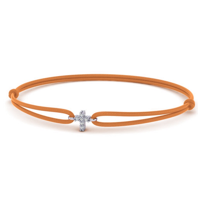 Croix 0.04 CT GVS1-Bracelets Diamour-Enomis