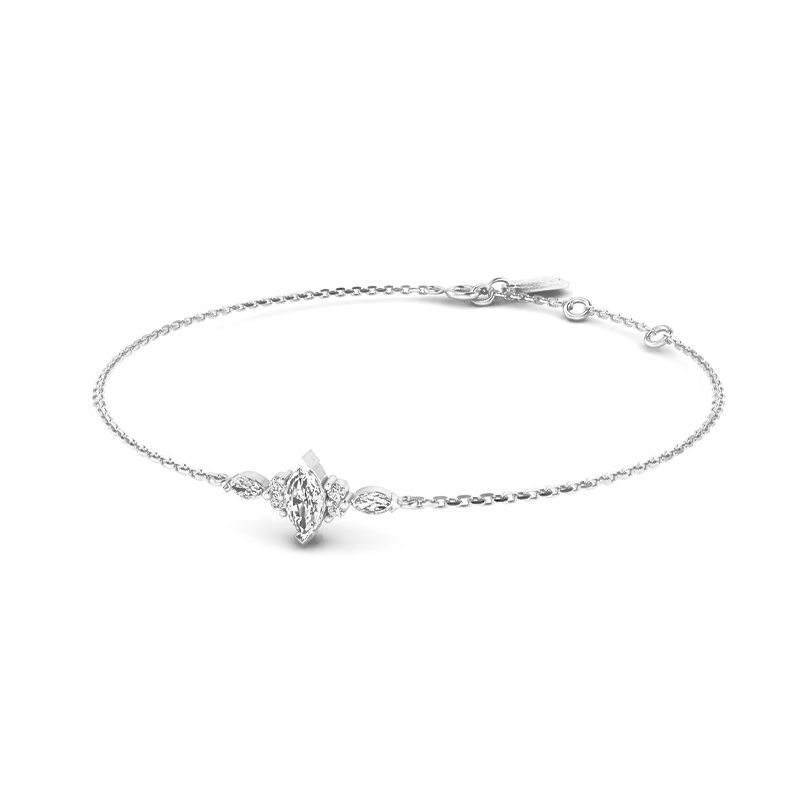 Bracelet Grace argenté-Bracelets-Enomis