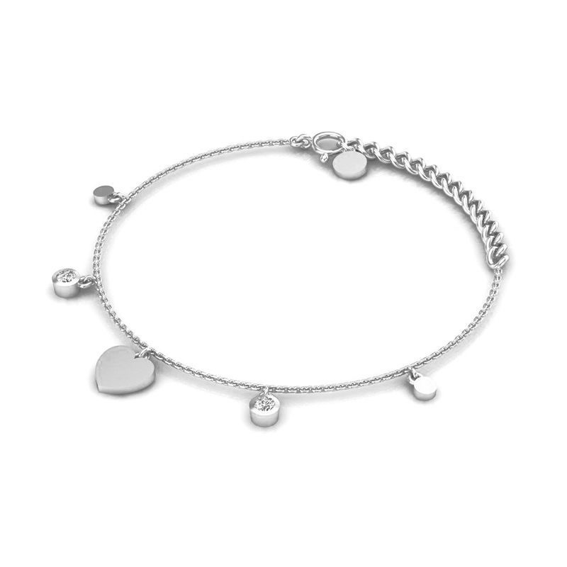 Bracelet Alex argenté-Bracelets fins-Enomis