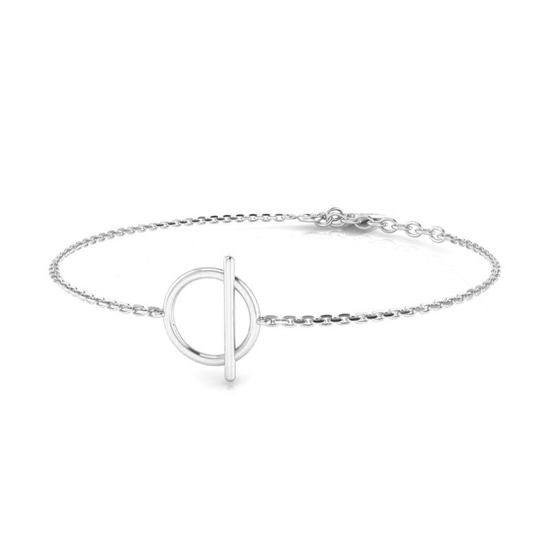 Bracelet Alienor argenté-Bracelets-Enomis