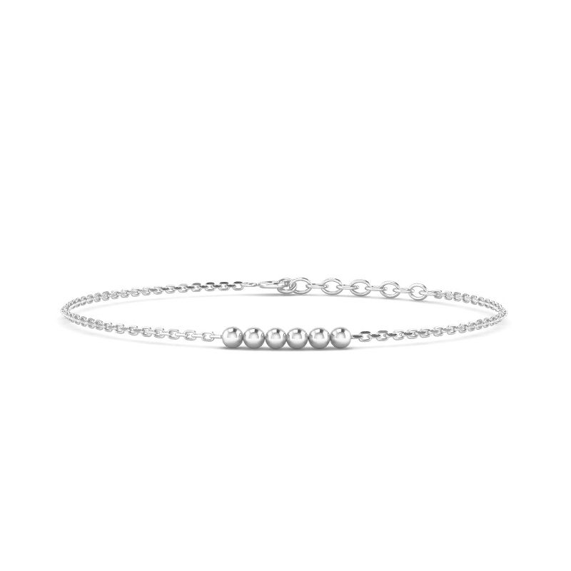 Bracelet Rosalia argenté-Bracelets-Enomis