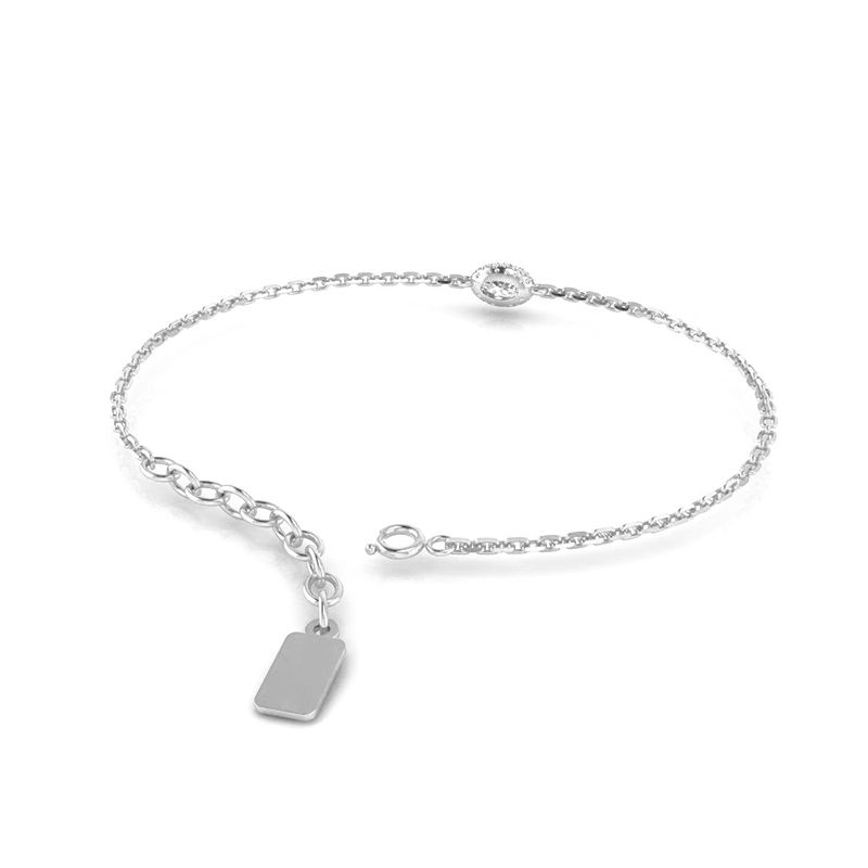 Bracelet Raphaelle argenté-Bracelets-Enomis