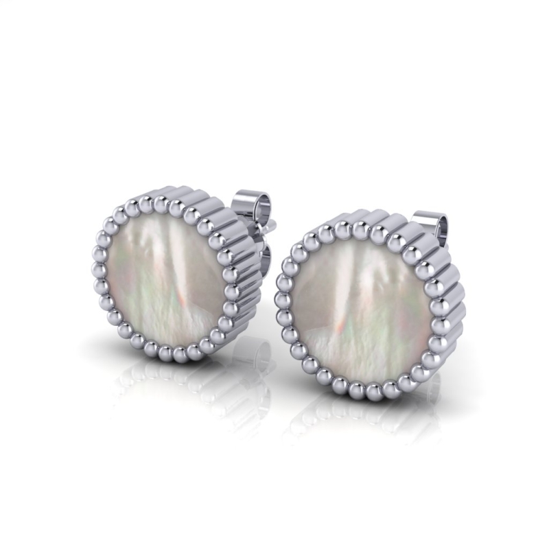 Boucles d'oreilles Léna argenté-Boucles d'oreilles-Enomis