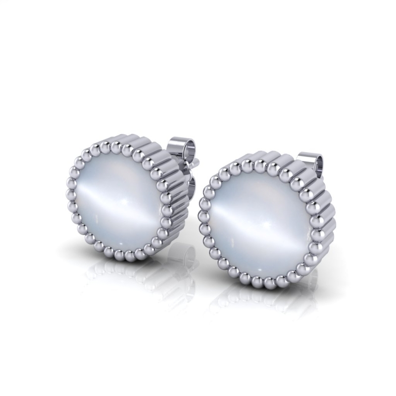 Boucles d'oreilles Léna argenté-Boucles d'oreilles-Enomis