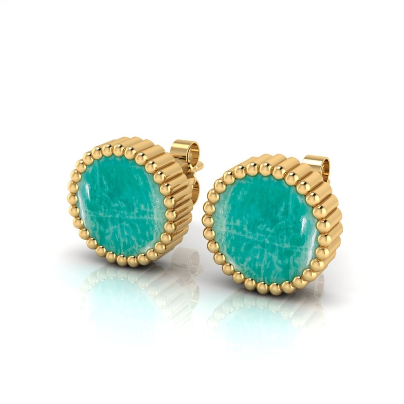 Boucles d'oreilles Léna plaqué or-Boucles d'oreilles-Enomis