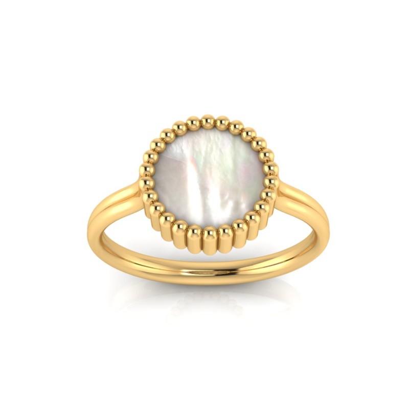 Bague Léna plaqué or-Bagues-Enomis